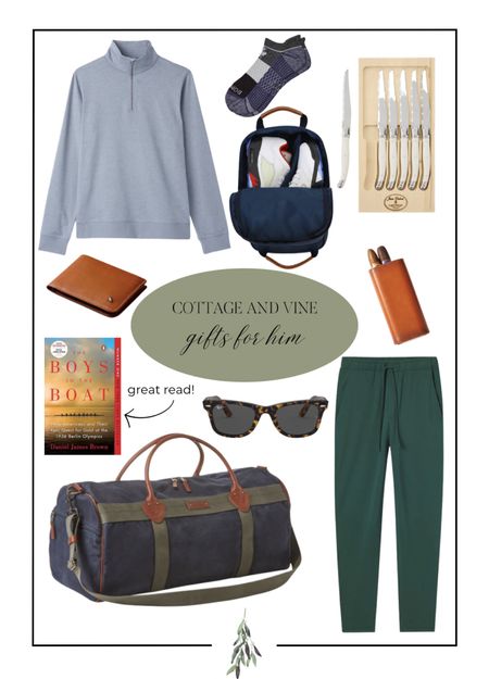 Gifts for him.  A few of my hubby’s favorites include this half-zip, this book, and Bombas socks.  #forhim #classicstyle

#LTKHoliday #LTKGiftGuide #LTKmens