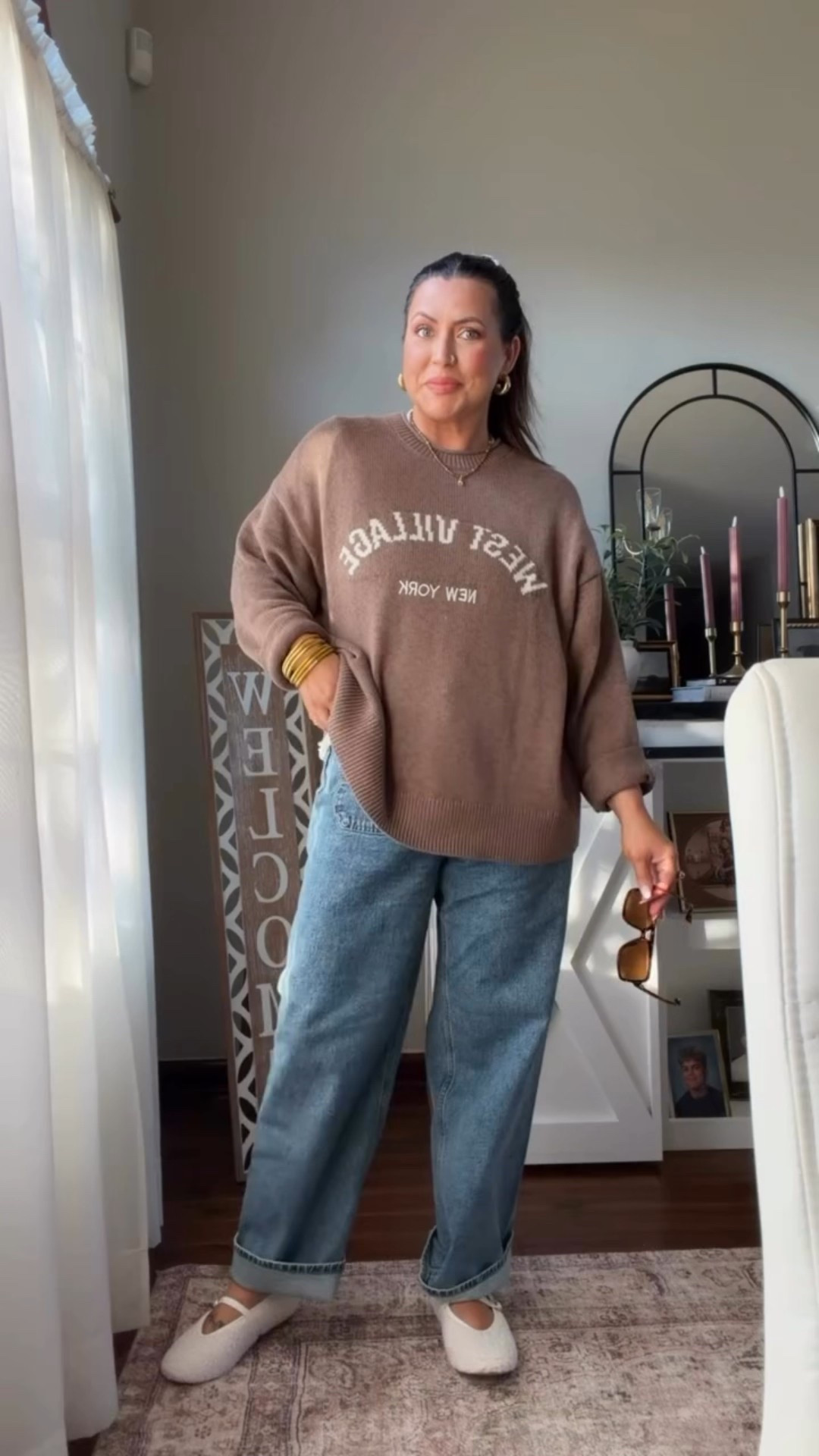 Obsessed with this new sweater from AE! 
I can’t wait to wear this on the beach too. 

Top-L
Jeans-TTS

#LTKmidsize #LTKSeasonal #LTKfindsunder100