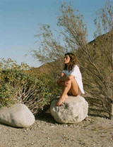 The Cabana: Linen, White | With Nothing Underneath