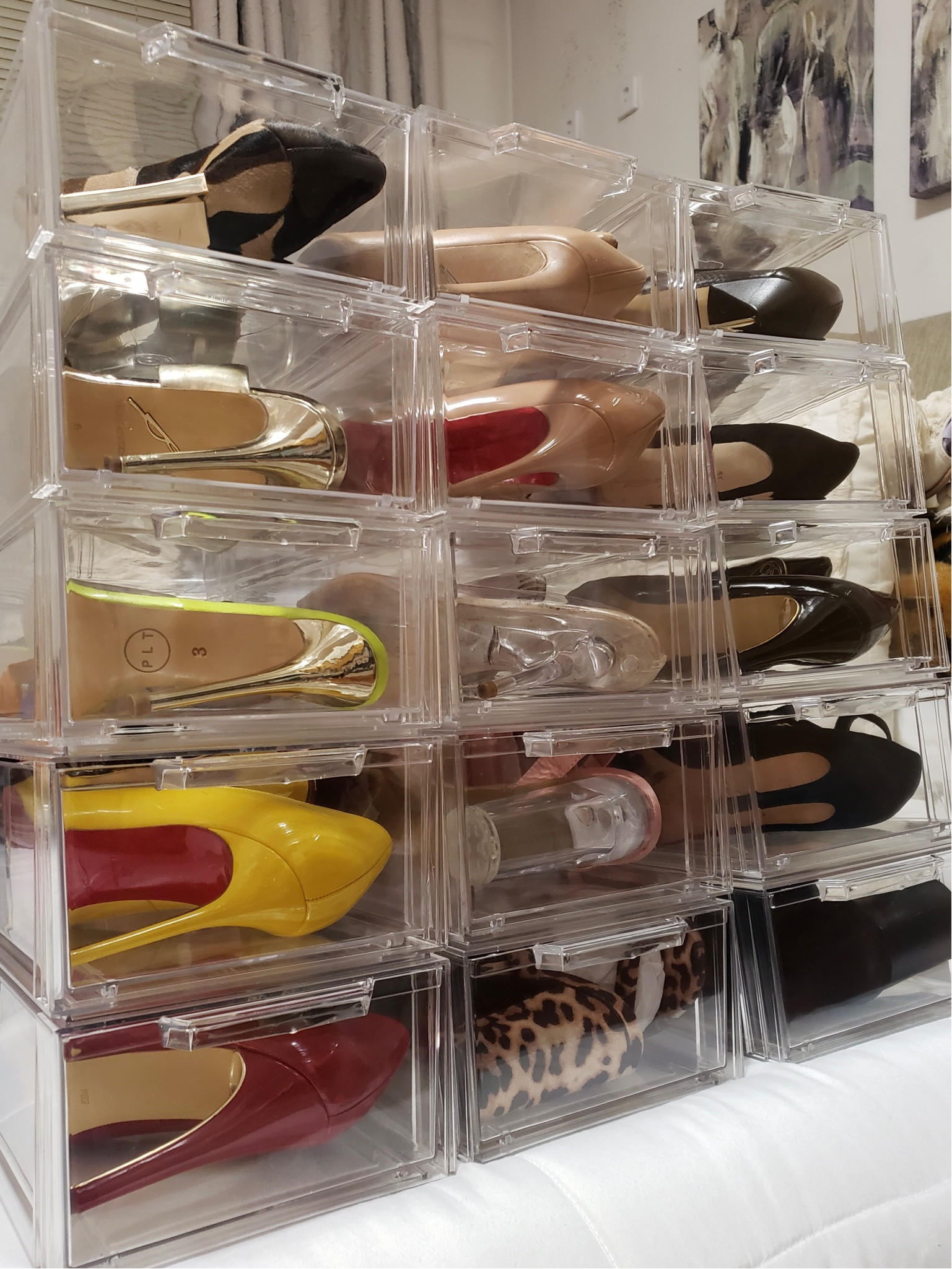 Best way to store your shoes for longevity and aesthetic 10/10 recommend #LTKunder50

#LTKshoecrush #LTKhome