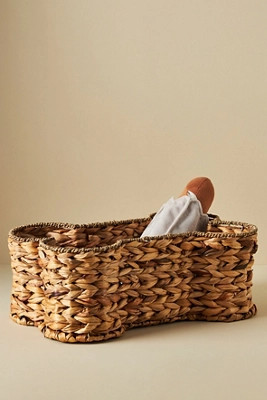 Bone Dry Medium Brown Dog Basket | Anthropologie (US)