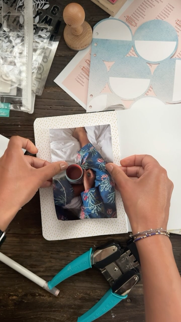 Does this ever happen to you? 

I recently switched to using printable sticker paper, but man, it’s a little tough to peel 😅

Here’s your reminder to have fun when you create, don’t take yourself too seriously 😊

The fun is in the creation!

#positiveaffirmations #scrapbooking #create #papercrafting #stickers