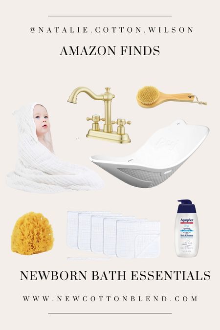Newborn first bath minimalist essentials

Muslin hooded towel. Gold faucet with swivel nozzle. Wooden brush. Puj tub. Sea sponge. Muslin burp cloths for washcloth. Aquaphor baby shampoo. 

Amazon. Motherhood. New baby. Baby registry. Newborn  

#LTKbaby #LTKunder50 #LTKhome