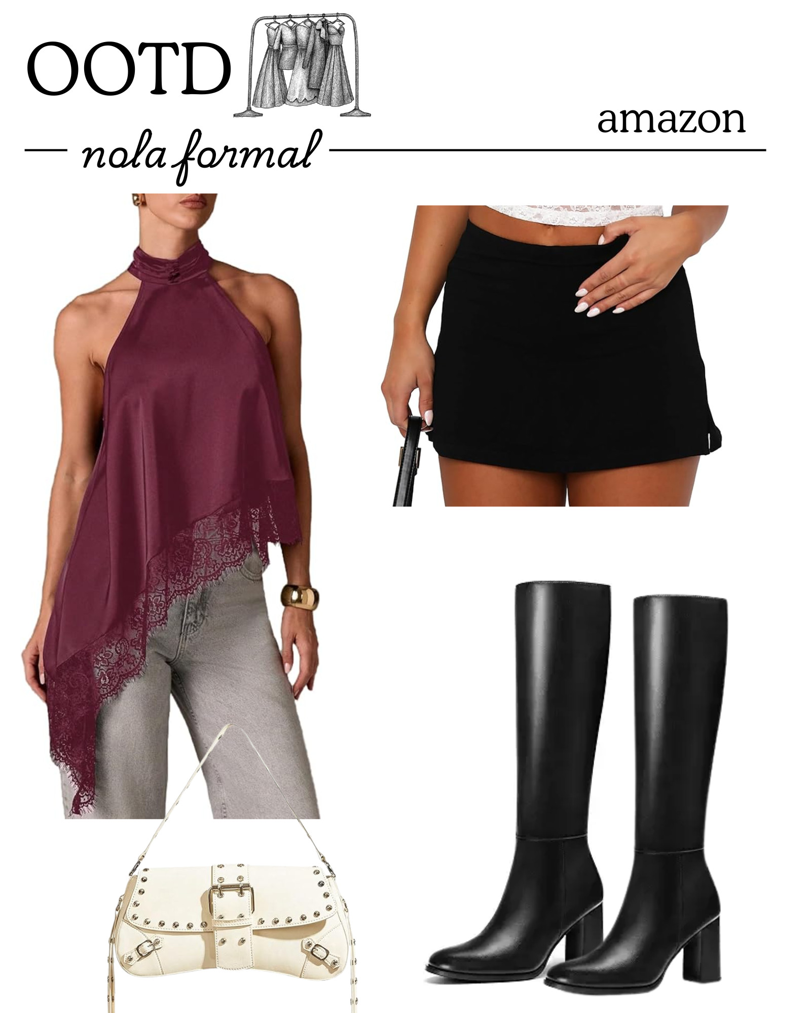 NOLA formal on a budget but make it chic chic 👀 all Amazon, all so good 🤍🖤🍷 

 

#LTKSaleAlert #LTKFindsUnder50 #LTKFindsUnder100
