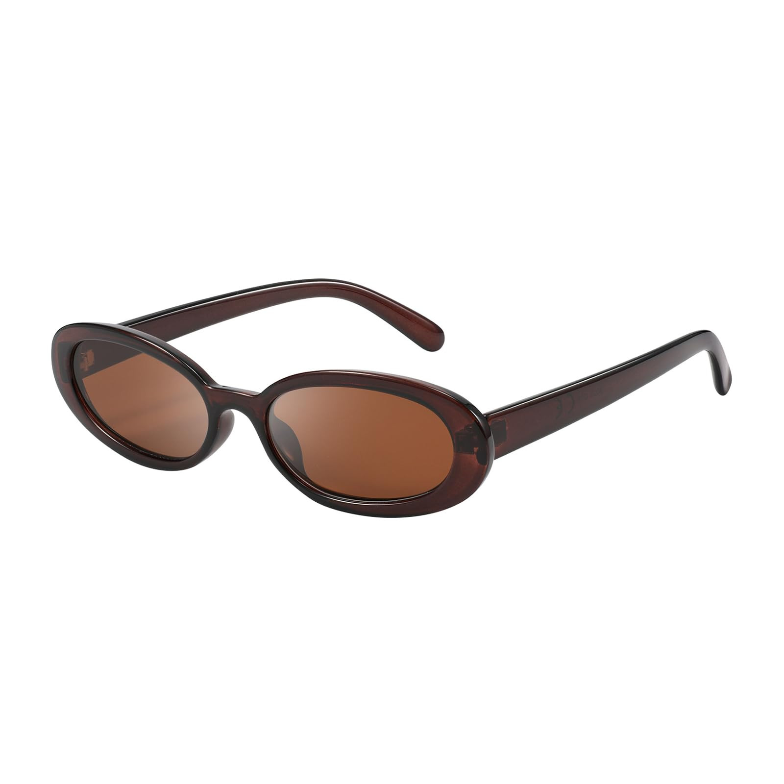 DANAMY Sunglasses Womens Retro Oval Sunglasses for Women Men Fashion Small Oval Sun Glasses 90s V... | Amazon (US)