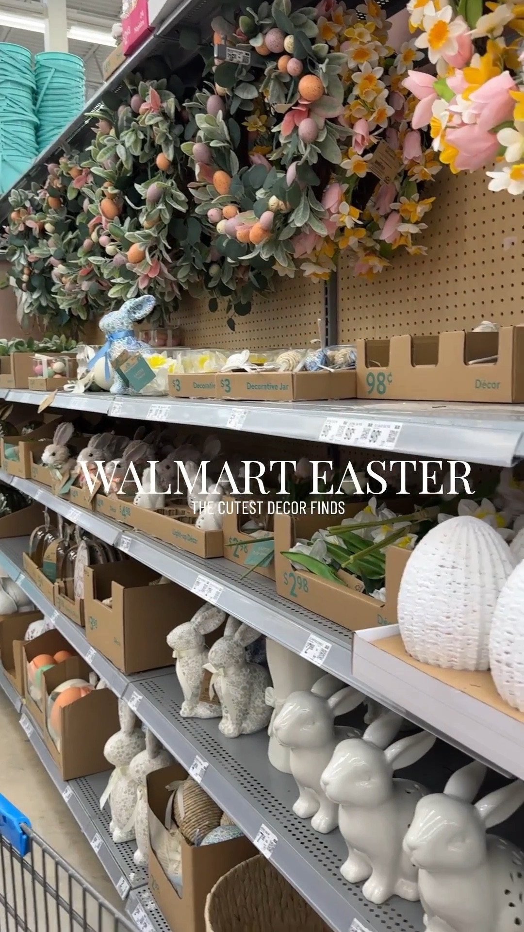 Walmart is seriously stepping up on their seasonal decor! Hurry and get yours before they are sold out! 🌿🥚🐣✨🐰🌼 

#LTKSpringSale #LTKSeasonal #LTKHome