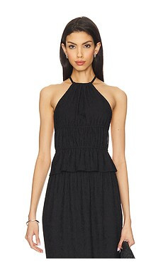 MORE TO COME Malina Top in Black from Revolve.com | Revolve Clothing (Global)