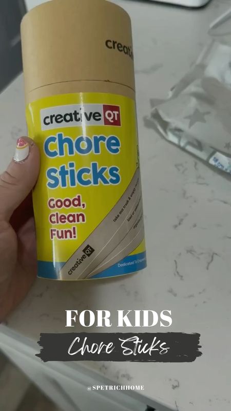 These chore sticks are a fun way to get kids of all ages to enjoy helping out around the house. On sale now!

#amazon #boys #girls #children #chorechart

#LTKkids #LTKfindsunder50 #LTKfamily