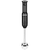 KitchenAid KHBV53BM Variable Speed Corded Hand Blender, Black Matte, 8 in | Amazon (US)