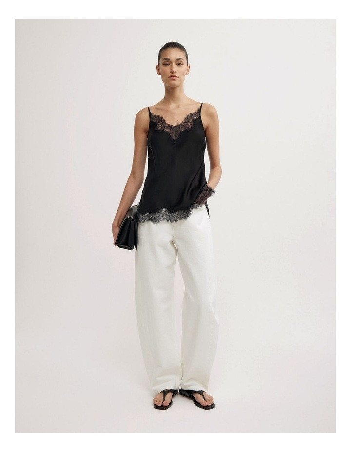 Witchery Barrel Leg Jean in Parchment Natural 6 | Myer