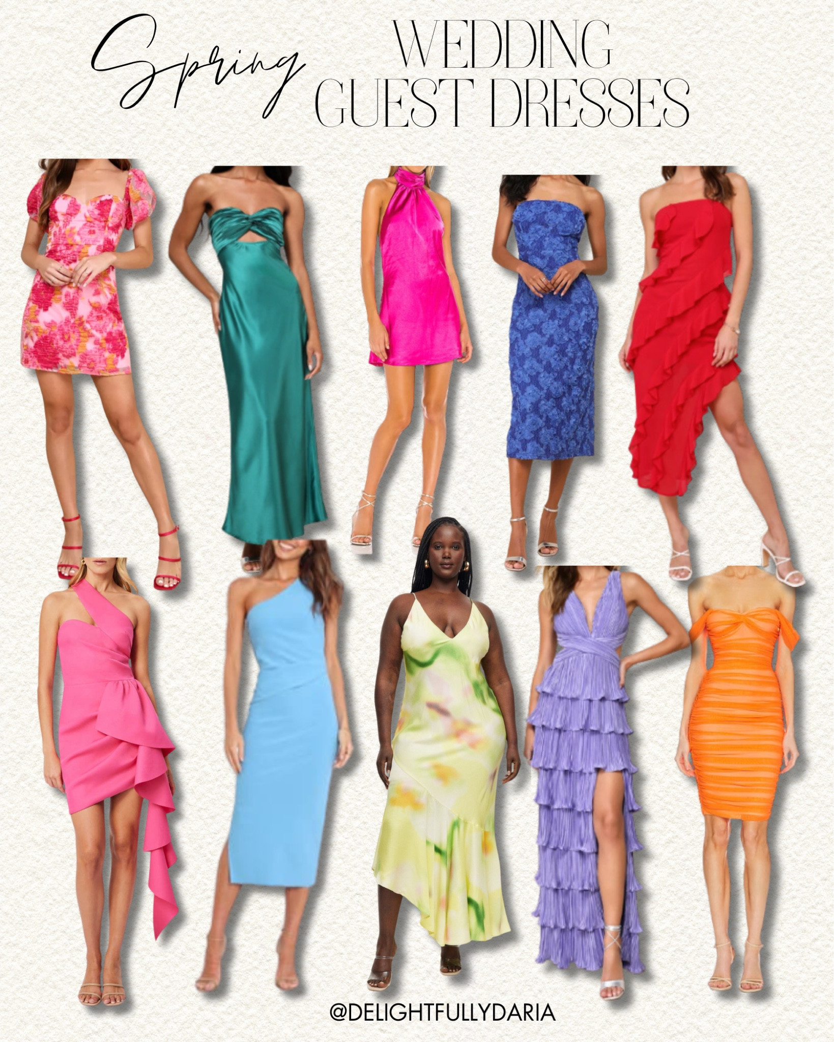 Spring Wedding Guest Dresses

#LTKwedding
