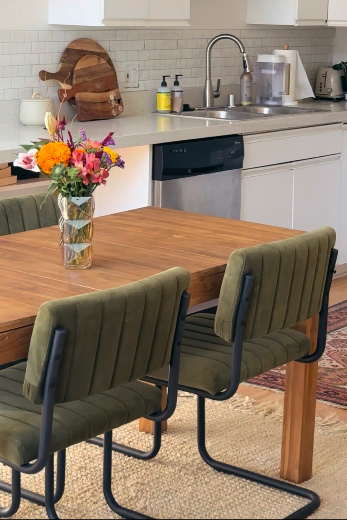 My favorite dining room chairs are back in stock!! And 55% off 👌🏽 #bohointerior #bohohome 

#LTKhome