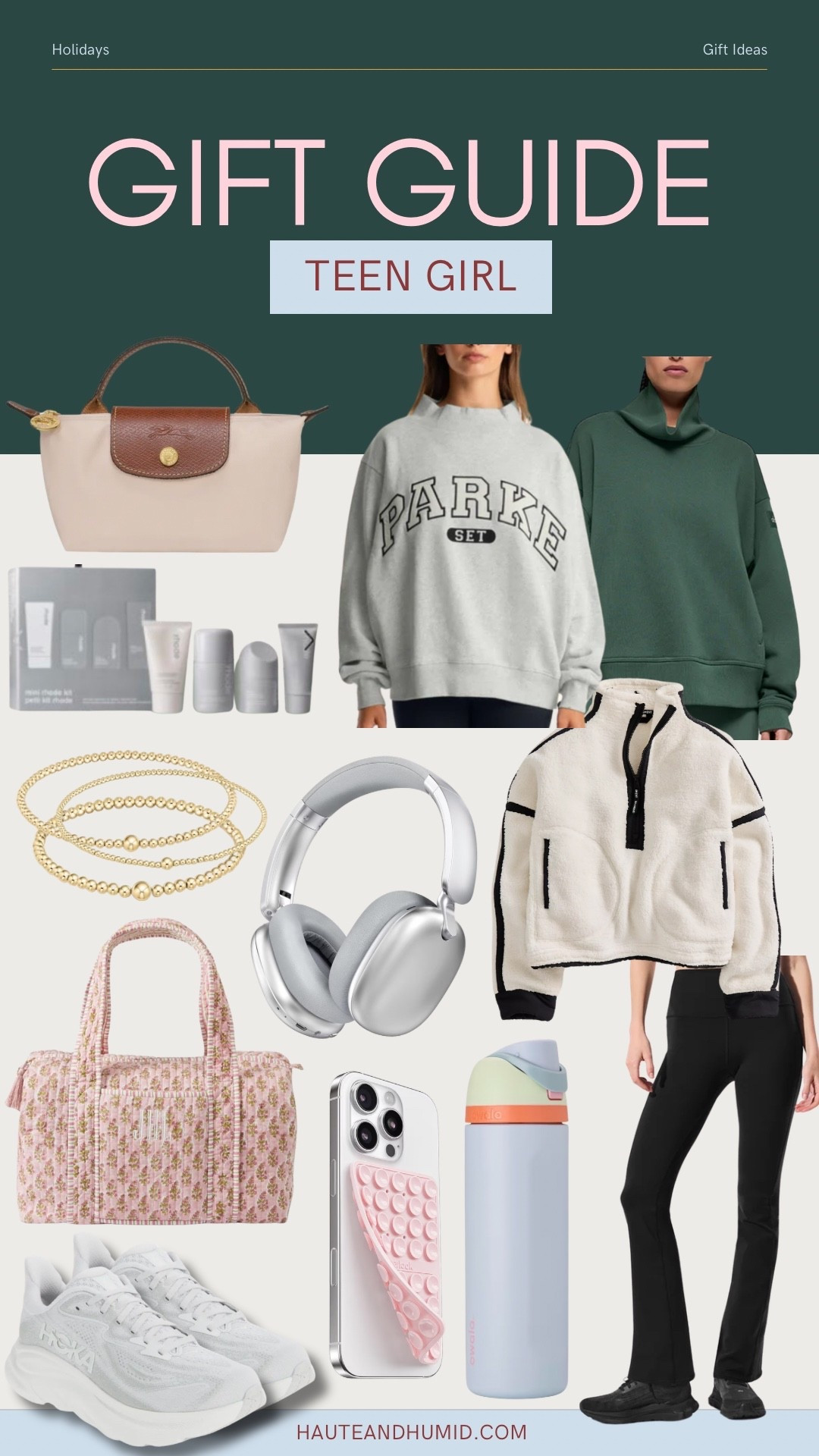 Teen girl gift guide
College girl gift guide
Parke sweatshirt
Alo
Long champ bag
Enewton
Hokas
Owala
Rhode skincare

#LTKCyberWeek #LTKGiftGuide