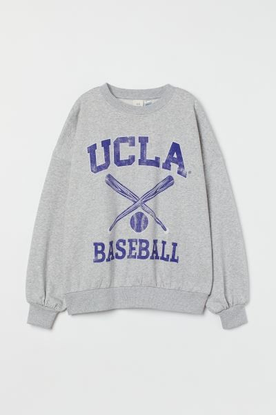 Sweatshirt with Printed Design | H&M (US + CA)