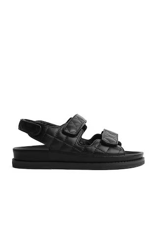 Tony Bianco Hiranni Sandal Sheep Nappa in Black from Revolve.com | Revolve Clothing (Global)