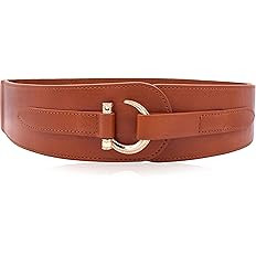 TeeYee Leather Belts Elastic Renaissance Waist Stretch Retro Belt Vintage Fashion Medieval Fashio... | Amazon (US)