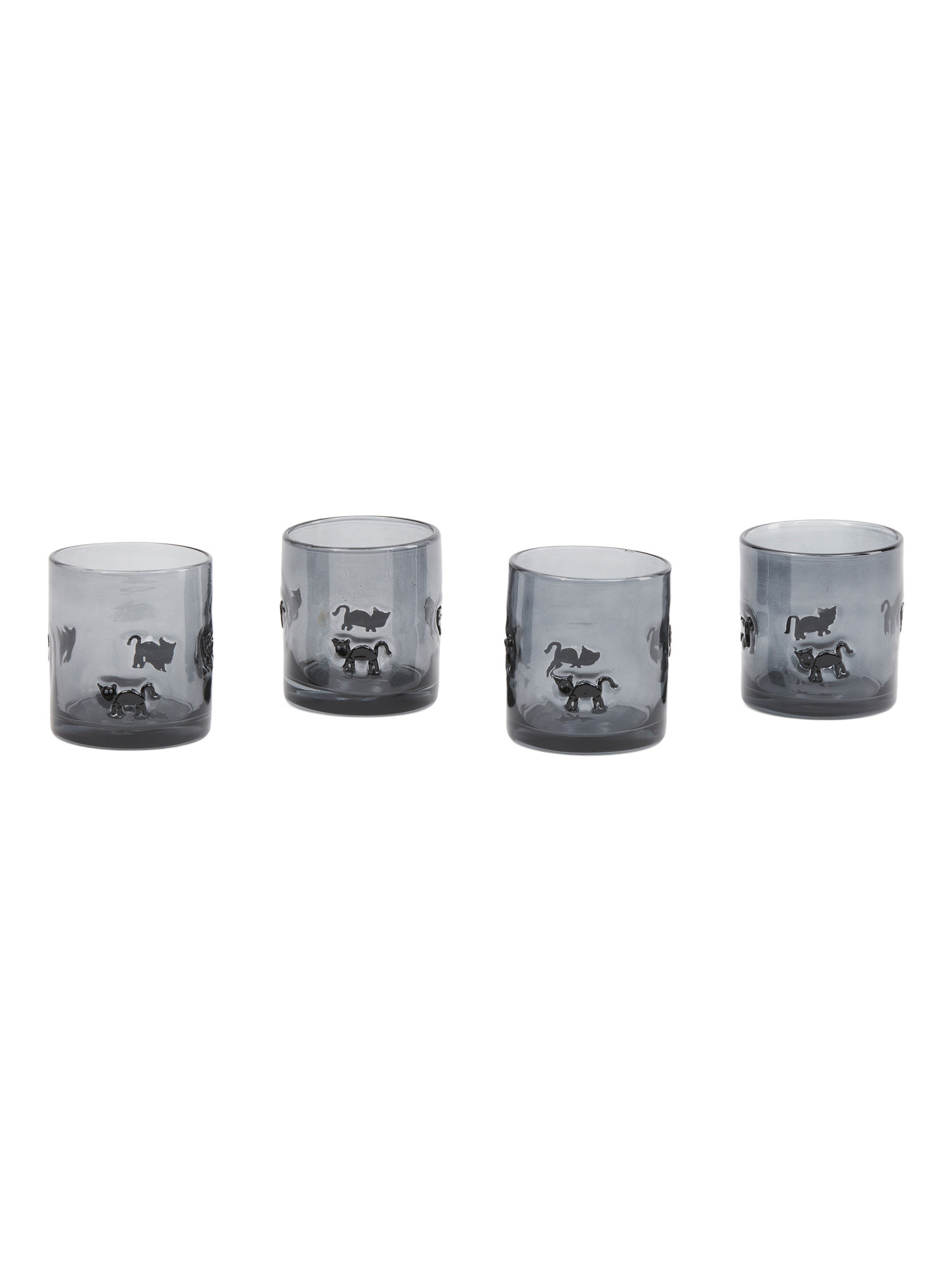 4pk Cat Double Old Fashioned Glasses | TJ Maxx