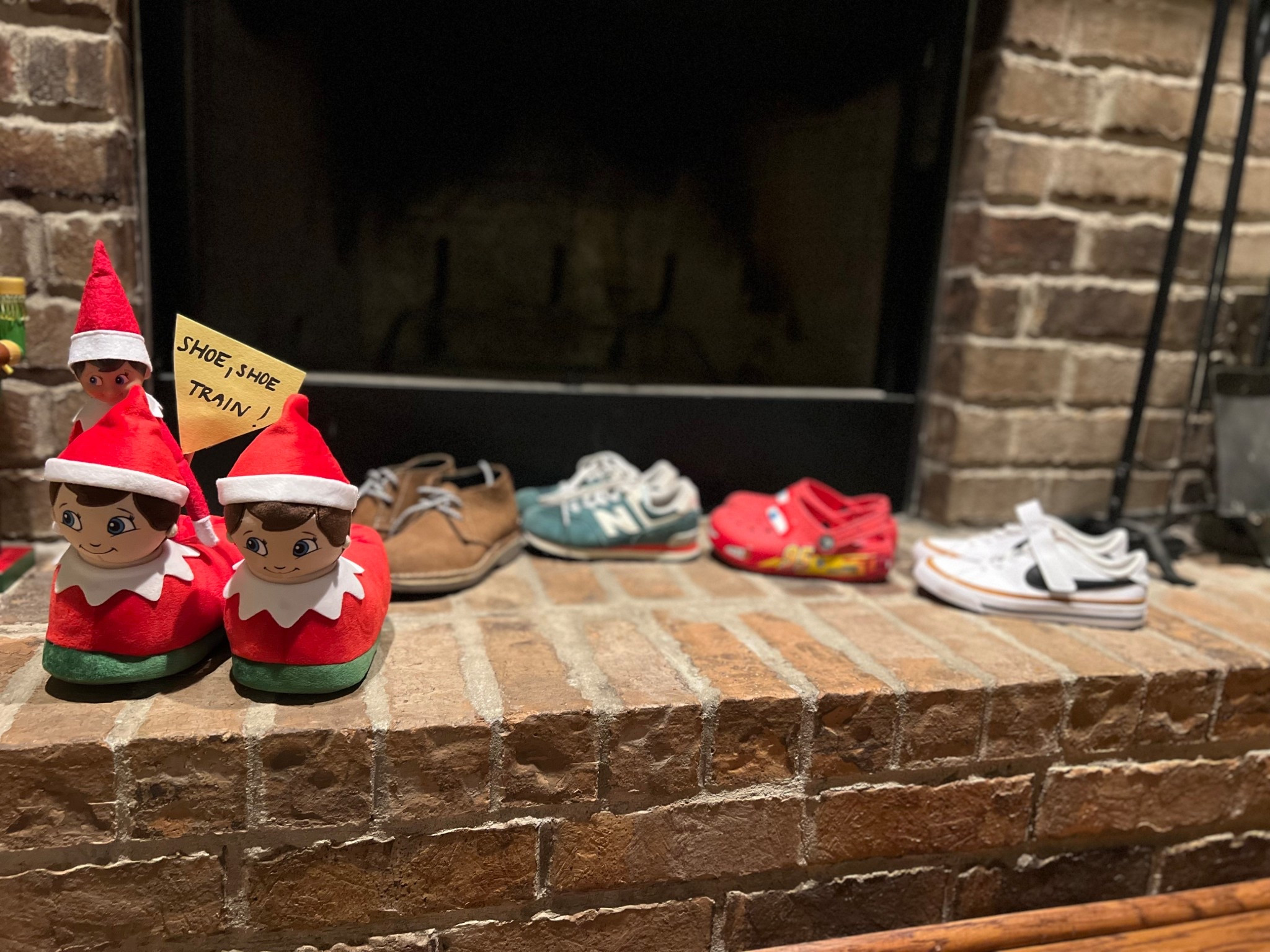 Today’s Shoe, Shoe train by our Elf on the shelf! 

#LTKKids #LTKGiftGuide #LTKHoliday