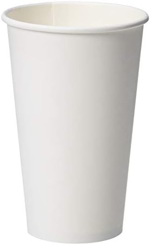 Amazon Basics Compostable Disposable Coffee Cups for Hot Beverage and Cold Drinks, Leak-Proof Pap... | Amazon (US)