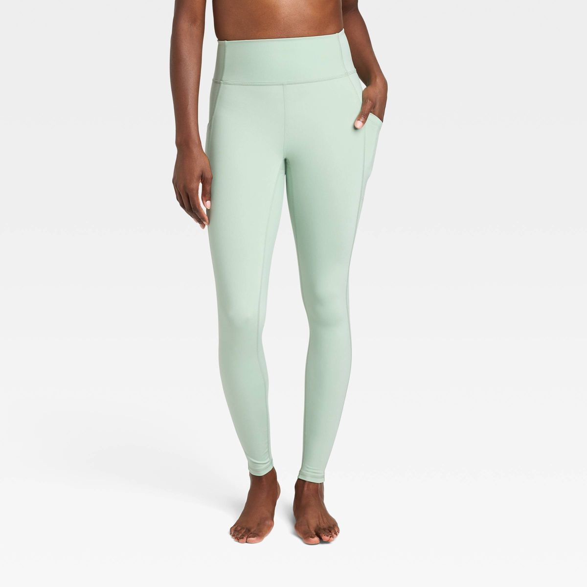 Women's Brushed Sculpt High-Rise Pocketed Leggings - All In Motion™ | Target