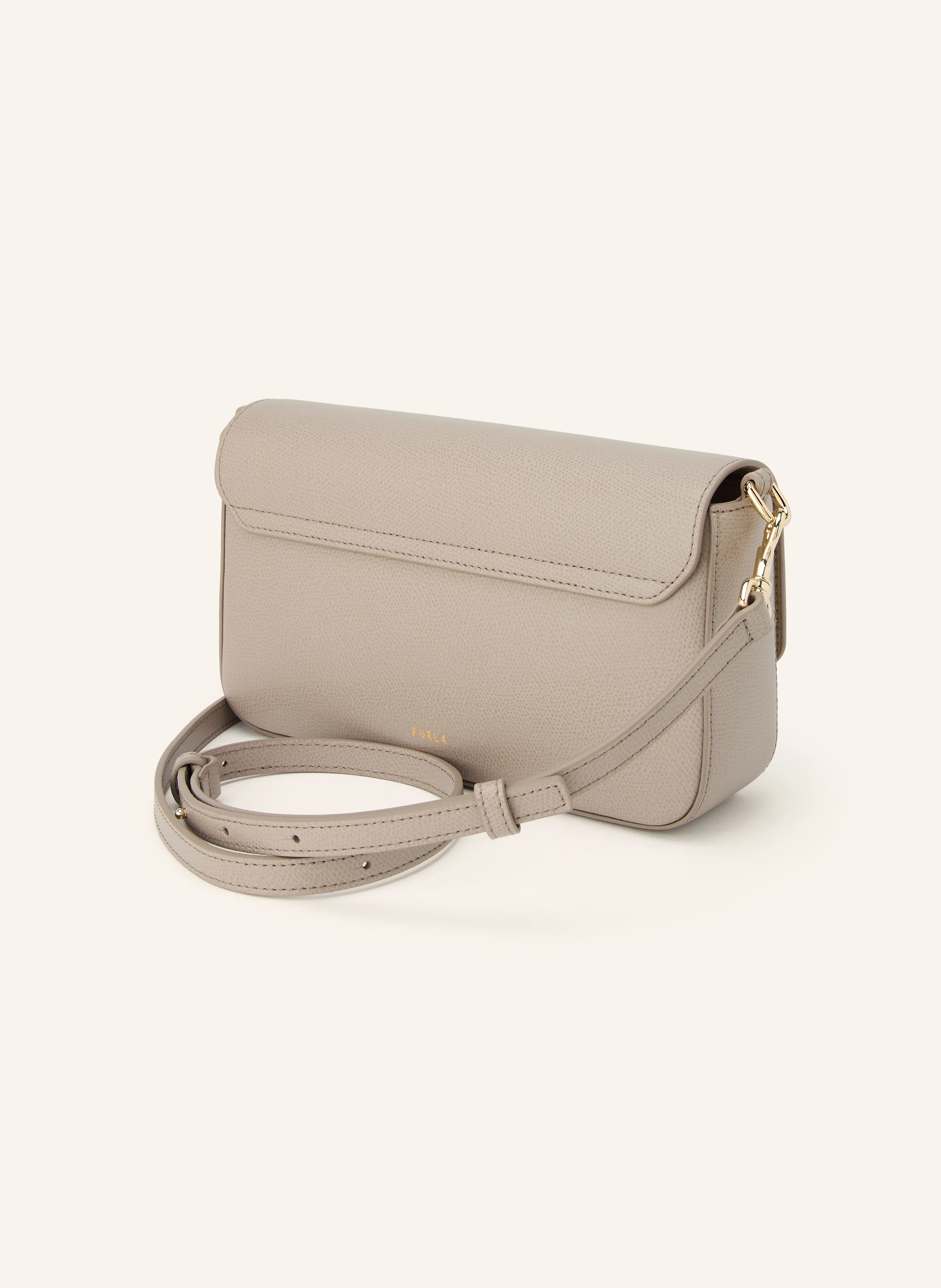 FURLA Umhängetasche IRIDE SMALL in grau / gold | Breuninger (DACH)