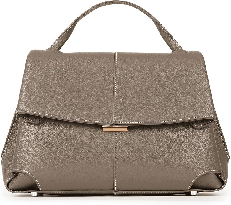 Top Handle Bag Handbags Large Faux Leather Satchel Bags for Women Luxury Designer Business Crossb... | Amazon (US)