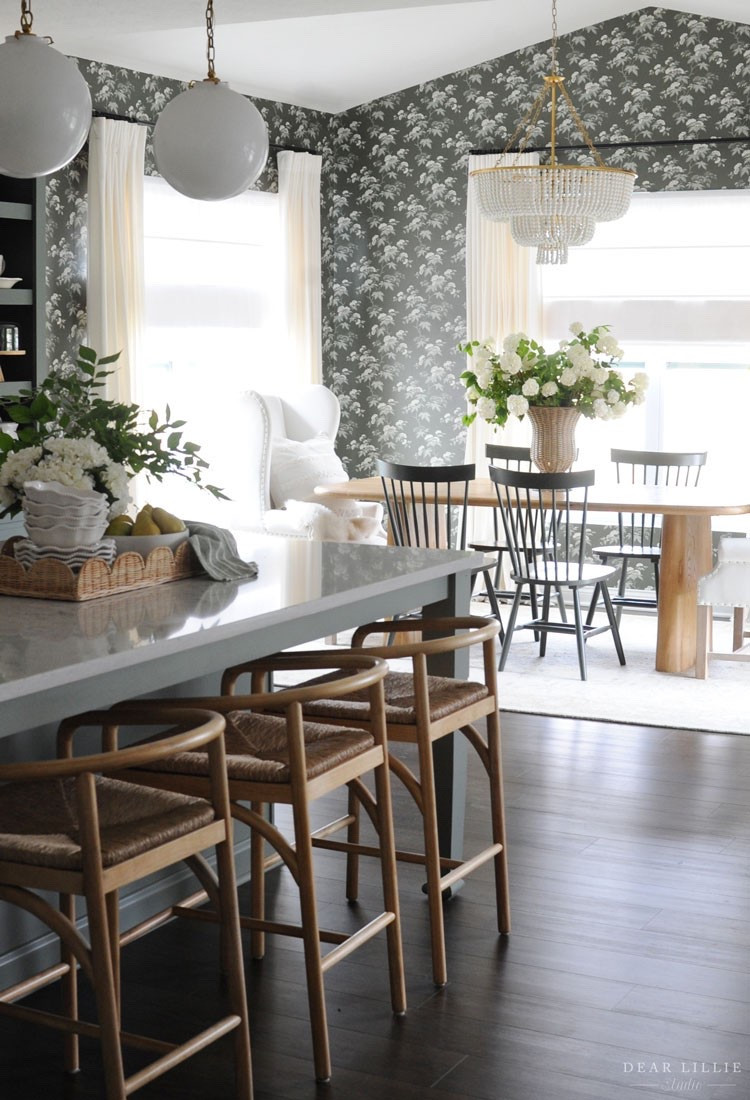 Green wallpapered dining area…

#LTKHome #LTKSeasonal #LTKSaleAlert