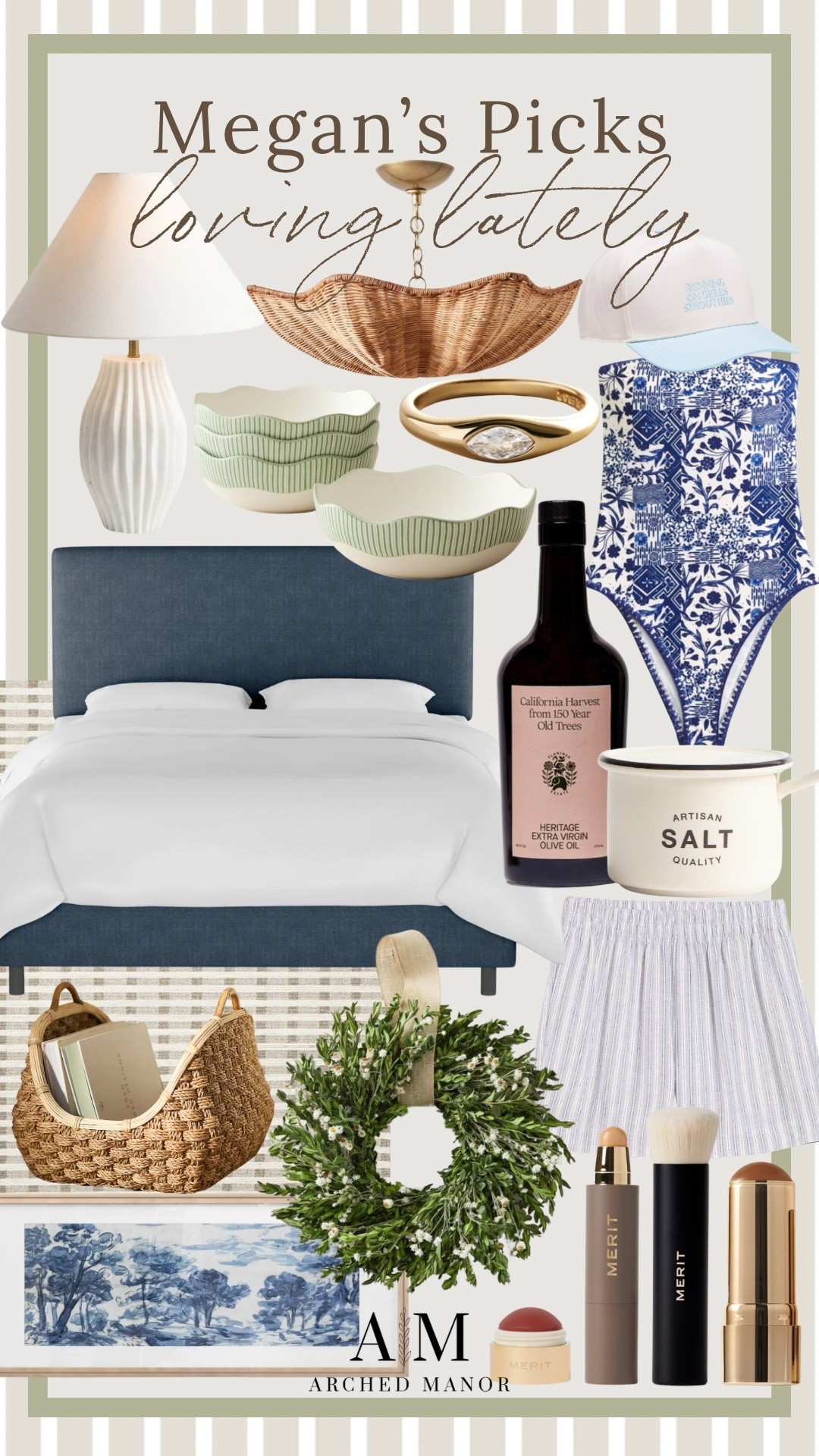 My favorite finds of the week! From the prettiest bed to this amazing one piece, these are the things I keep coming back to.

#LTKSeasonal #LTKHome #LTKootd