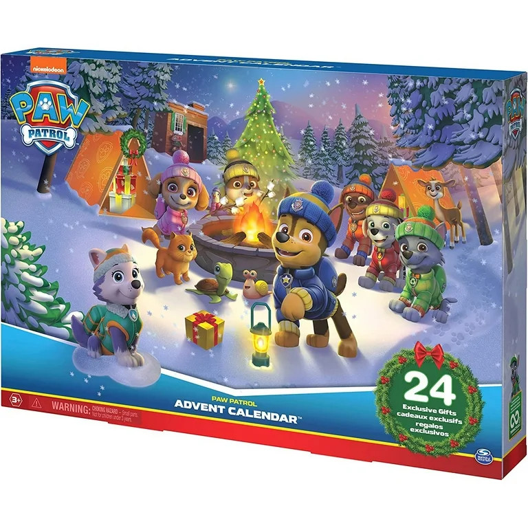 PAW PATROL Christmas Countdown Advent Calendar 6063791 Surprise Toys | Walmart (US)