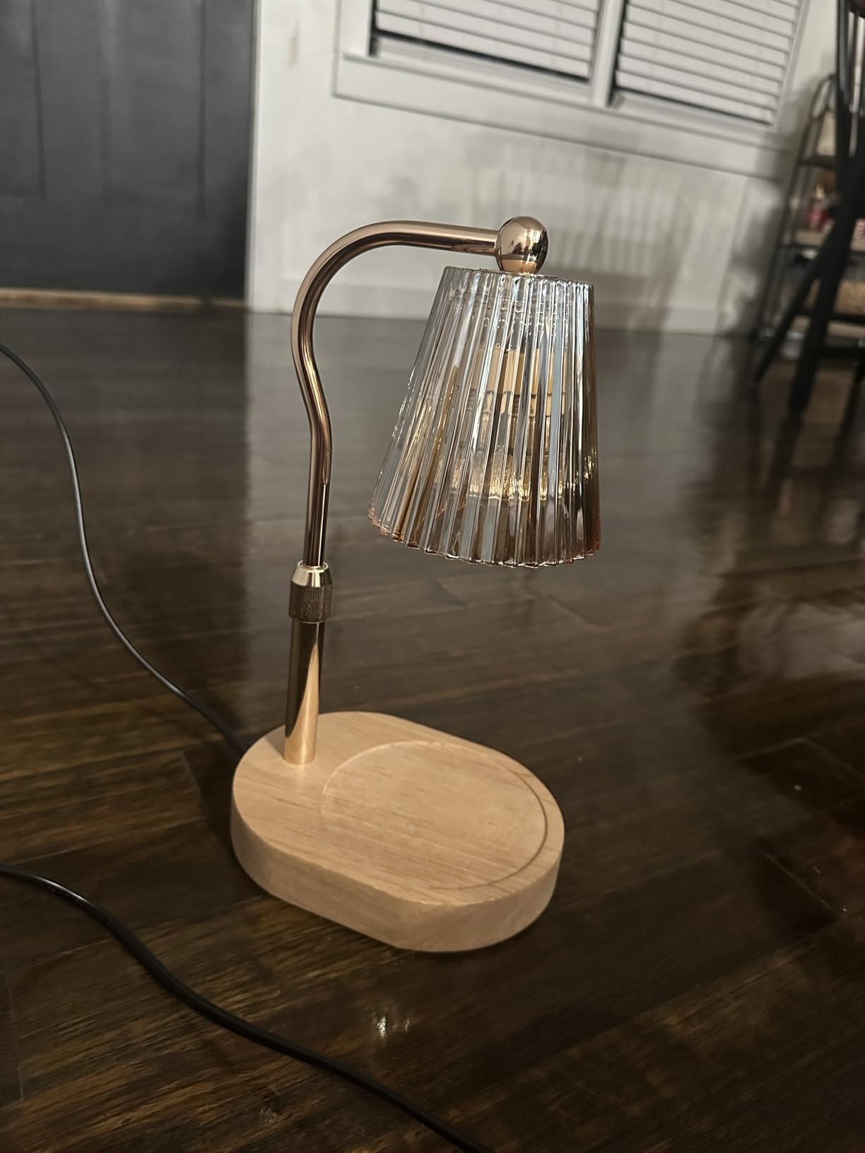 Candle Warmer Lamp with Timer Dimmer Adjustable Height for New Home Bedroom,Birthday Gifts for Wo... | Amazon (US)