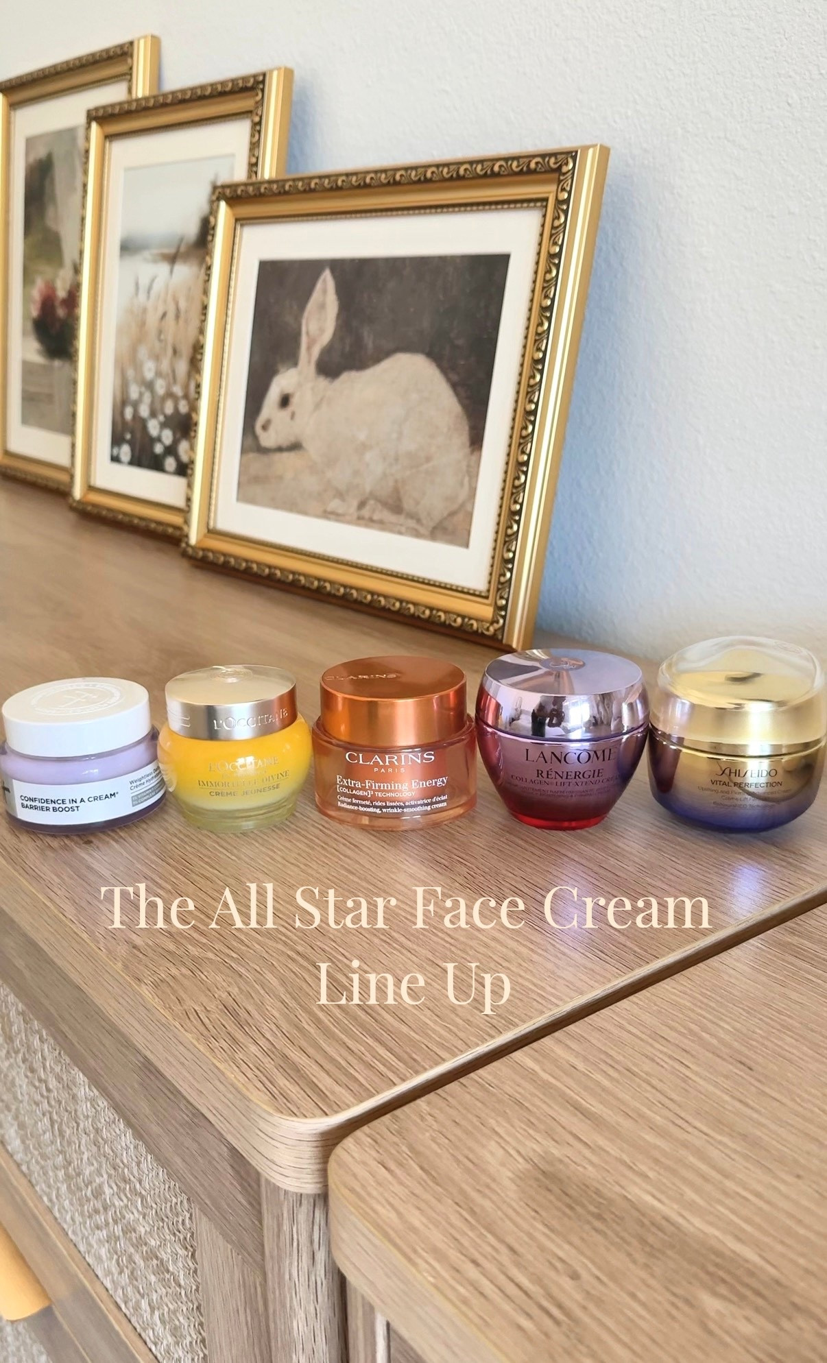 As I enter my era of 40s this year; there is one thing I don’t play about and that it my face moisturizers! I swear by each of these in their own way! Anti aging is no joke !
1.
@itcosmetics confidence in a cream is one my favorite light weight moisturizers; perfect for the spring and summer
2.
@loccitane immortelle divine is such a good youth cream for aging
Skin
3.
@clarinsusa extra firming energy cream with collagen technology is a life saver fo my smile lines and areas around my eyes
4.
@lancomeofficial did their thing with the renergie collagen lift and xtend cream, the fact that it's formulated for those who may be on glpis to keep that skin from drooping or looking weird after losing weight is so innovative! Currently my go to !
5.
@shiseido uplifting and firming advanced cream helps keep my skin looking and feeling youthful shiseido can do no wrong in my eyes





#LTKOver40 #LTKgrwm #LTKBeauty