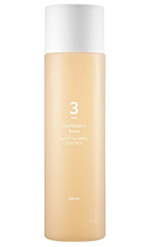 numbuzin No.3 Super Glowing Essence Toner | Fermented Ingredients, Niacinamide, Galactomyces, glo... | Amazon (US)
