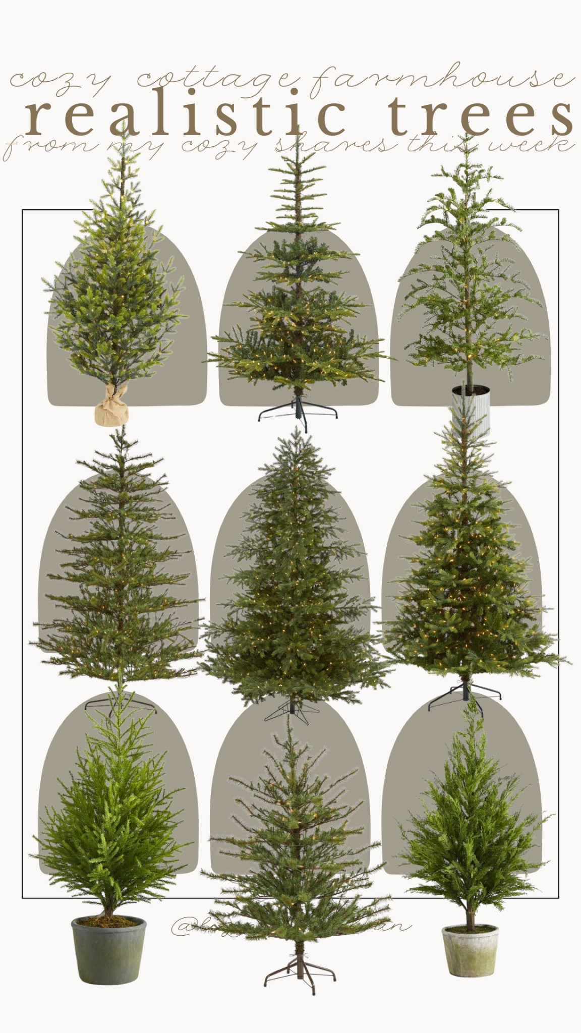 Realistic Christmas trees to perfectly fit your cozy cottage farmhouse vibe. Use code bday22 for 30% off everything! 

#LTKHoliday #LTKSaleAlert #LTKSeasonal