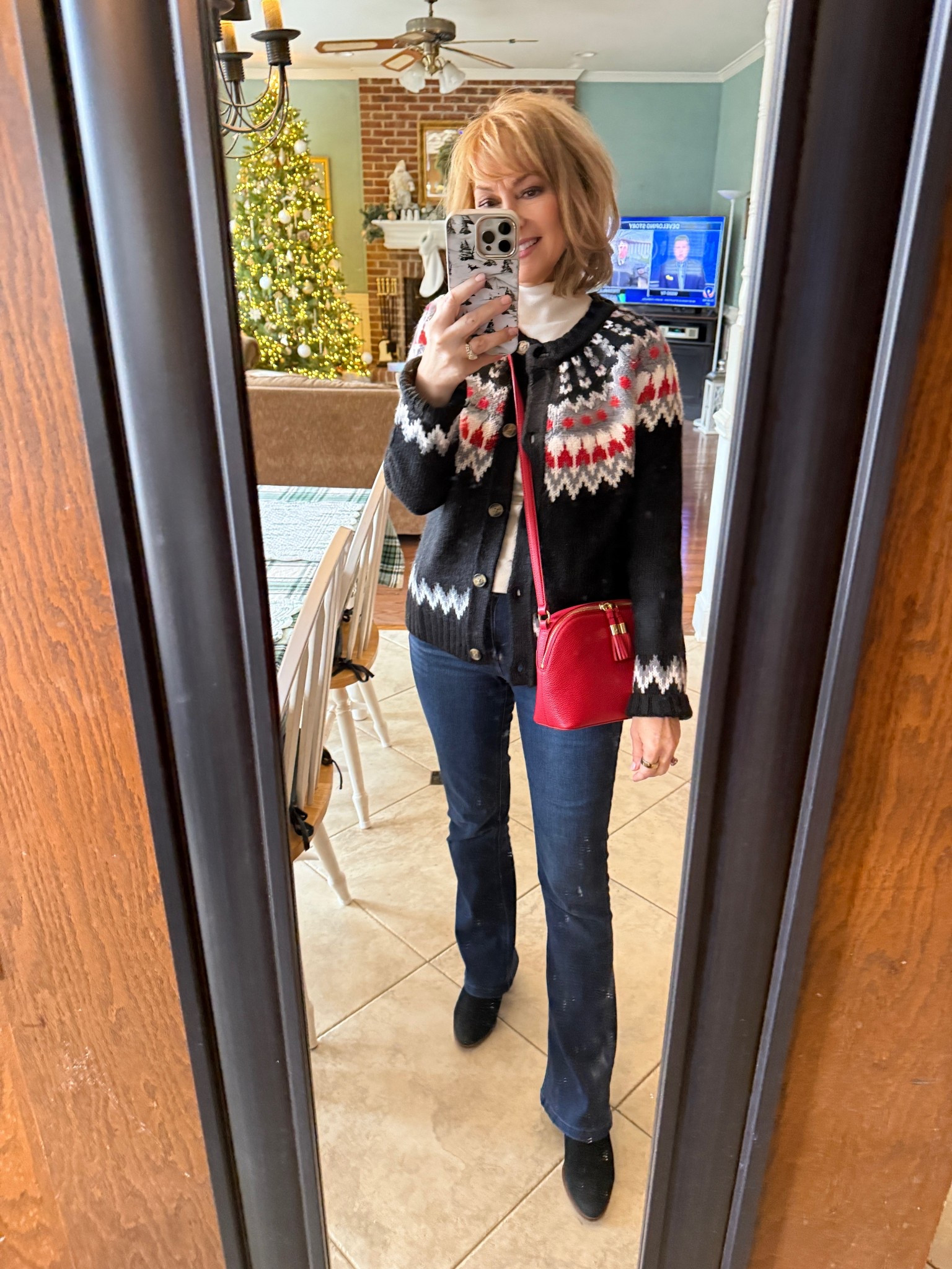 Fair isle cardigan on sale! 

#LTKSaleAlert #LTKHoliday