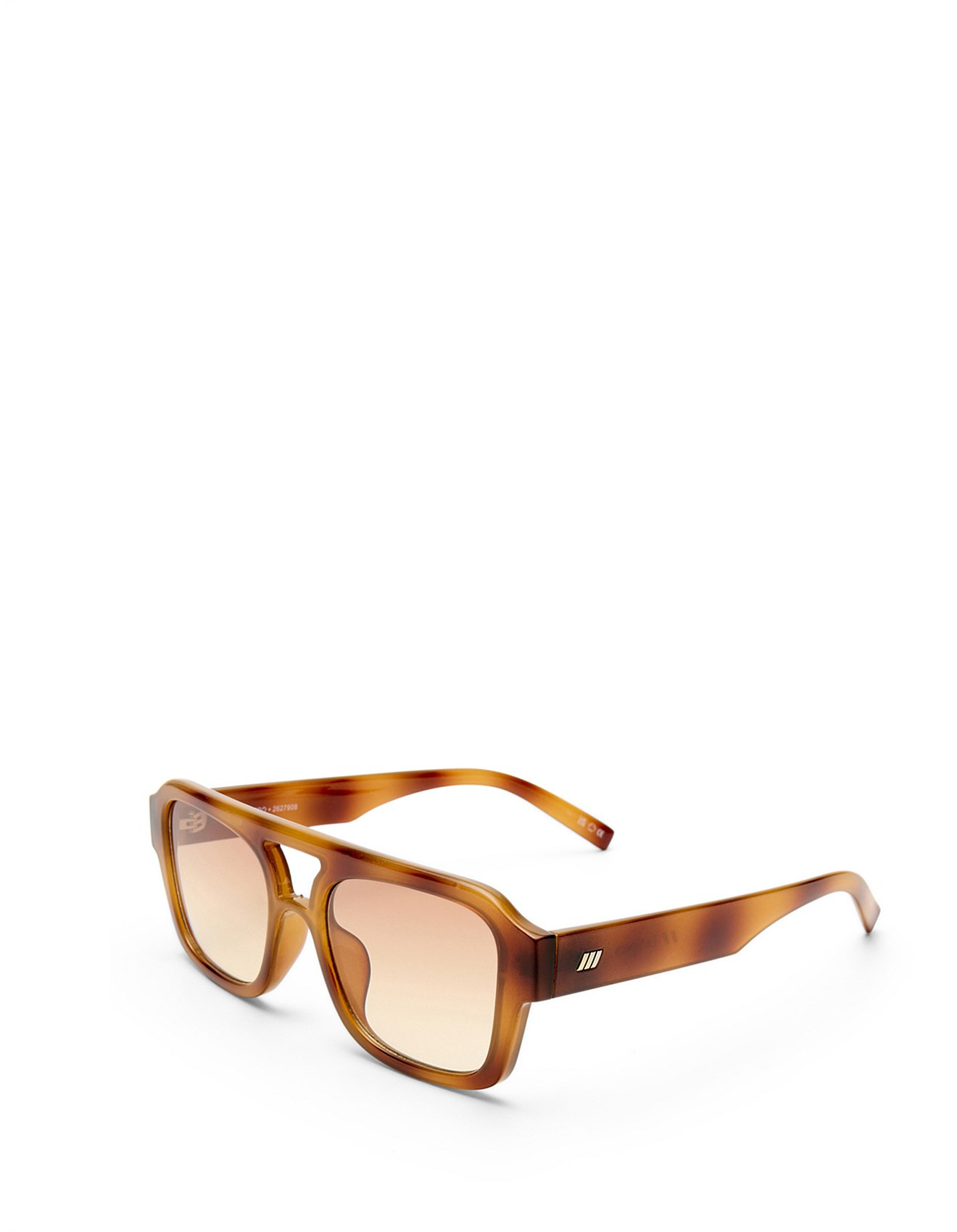 SUBZERO + TORT AVIATOR BROWN GRAD SUNGLASSES | David Jones (Australia & New Zealand)
