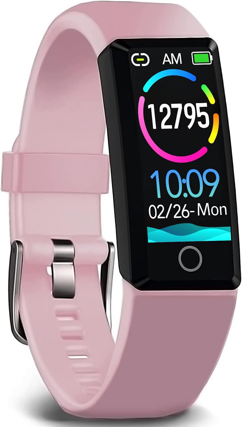 Amazon.com: MorePro Fitness Tracker,24/7 Heart Rate Blood Pressure Monitor Smart Watch with Step ... | Amazon (US)