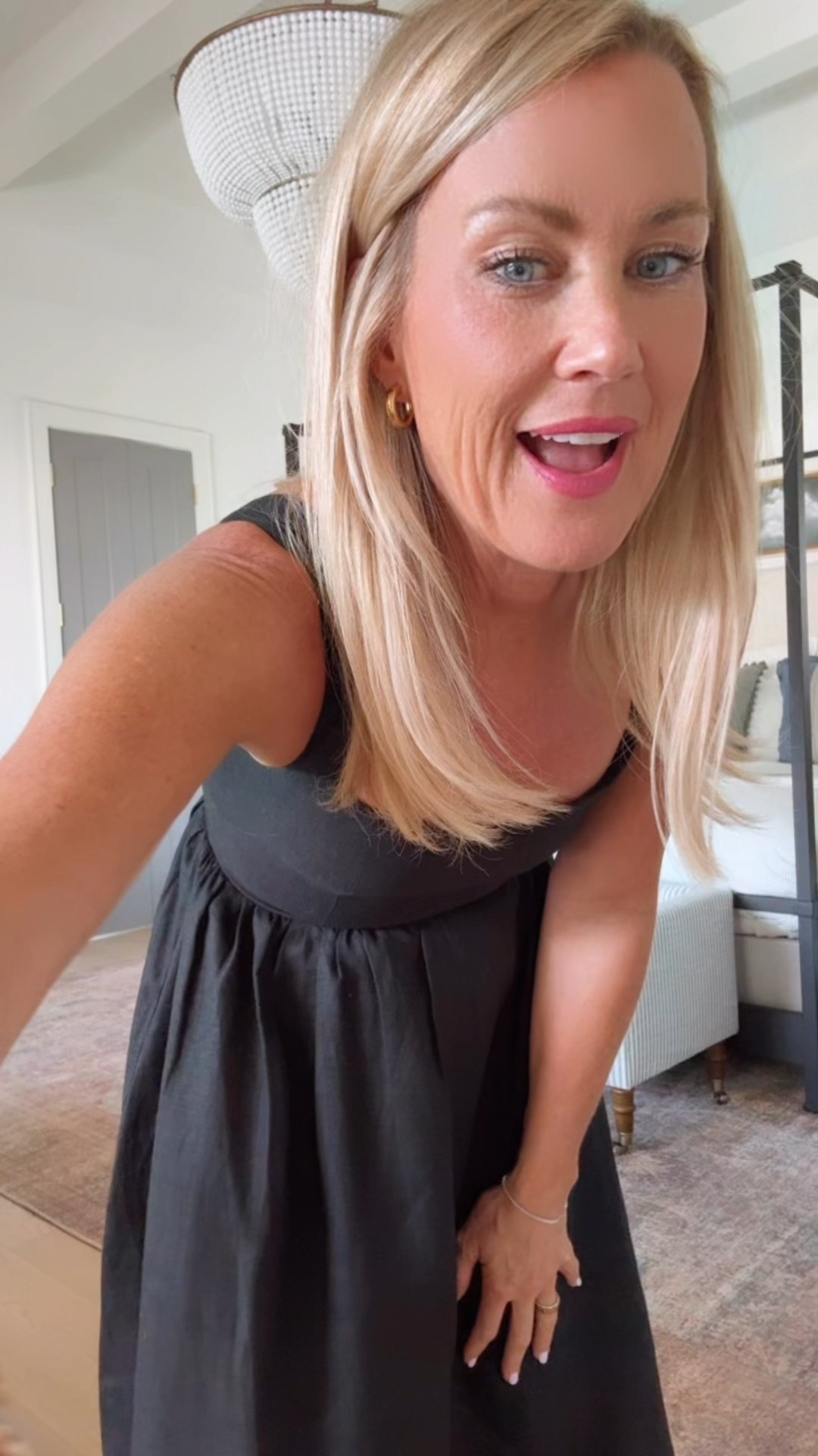 President of the Quince fan club! I am obsessed with this dress, like wow! SIZE: XS, but prefer a small! Runs small through the chest.

#LTKSeasonal #LTKOver40 #LTKStyleTip