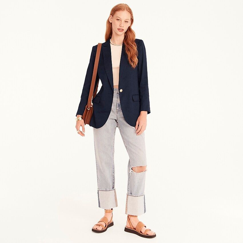 Alfie blazer in Italian linen | J.Crew US