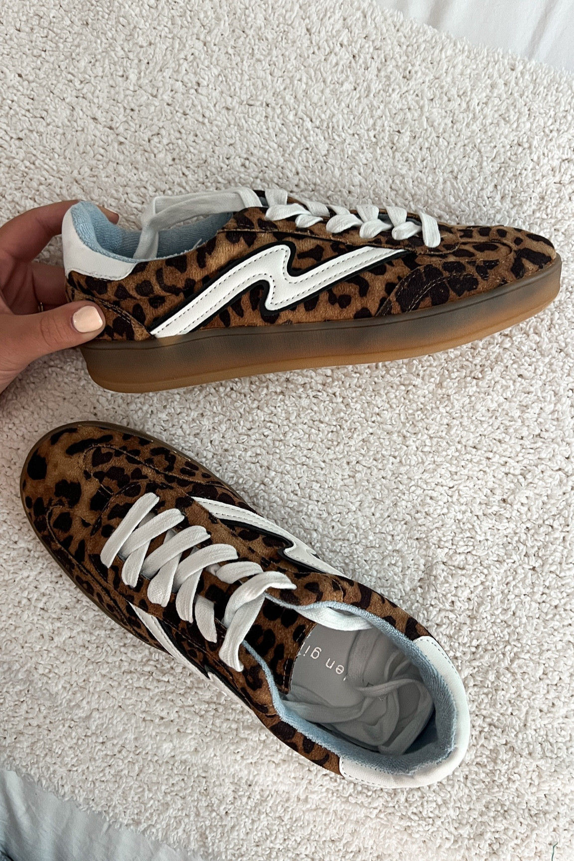 Been seeing these a lot and had to try them out for 17 year old me who had a leopard print obsession 🤭 $50 but you can probably find a Macy’s coupon making them under $40! Great look for less compared to the $150 DV option 

#LTKShoeCrush