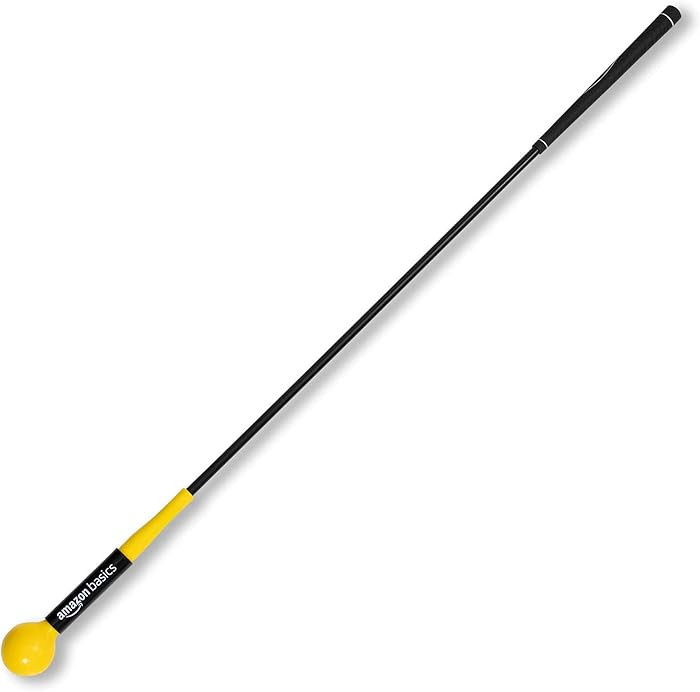 Amazon Basics Golf Swing Trainer Aid and Warm-Up Practice Stick for Grip, Balance, Distance and P... | Amazon (US)