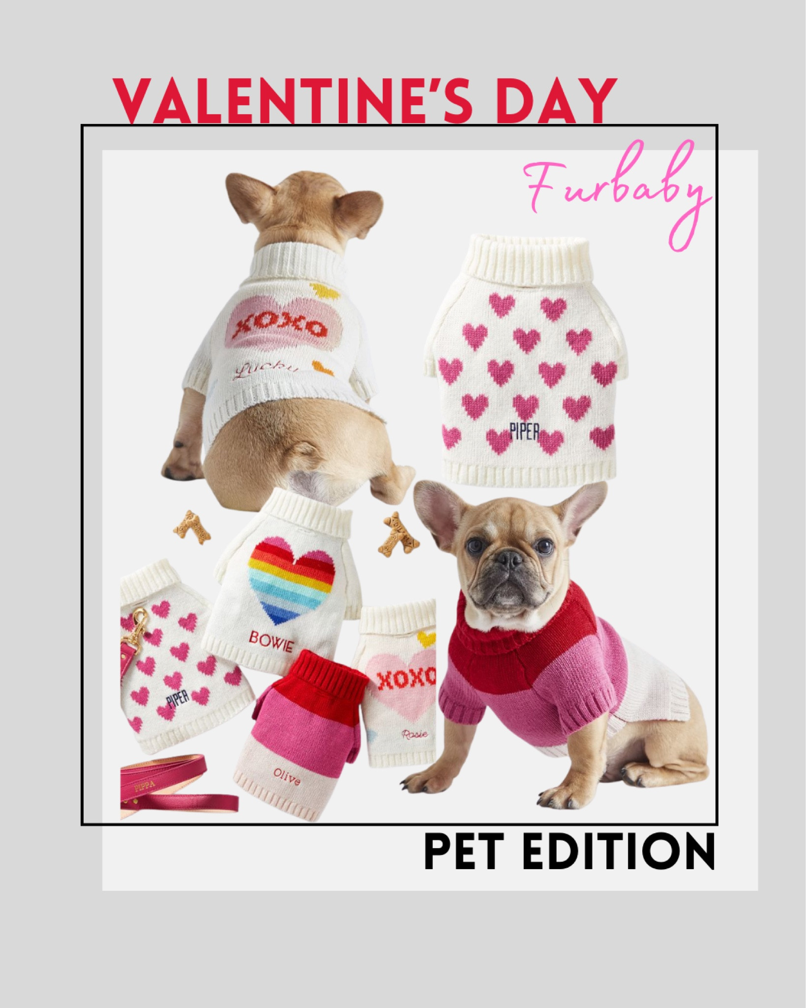 Valentine’s Day has always been one of my favorite holidays to dress up for and you better believe, Millie Bee will be dolled up too! 
#LTKPuppy 

#LTKfamily #LTKunder100 #LTKSeasonal