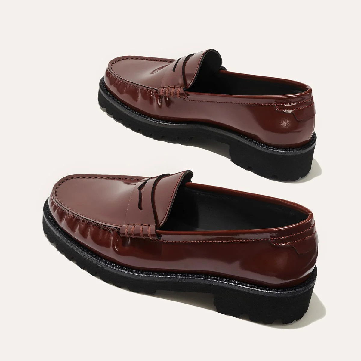 The Louisa Loafer - Hickory Calf | Margaux
