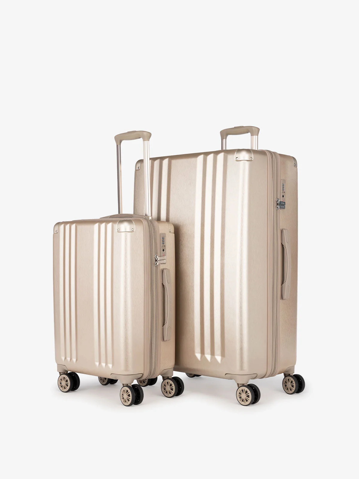 Ambeur 2-Piece Luggage Set in Gold | CALPAK