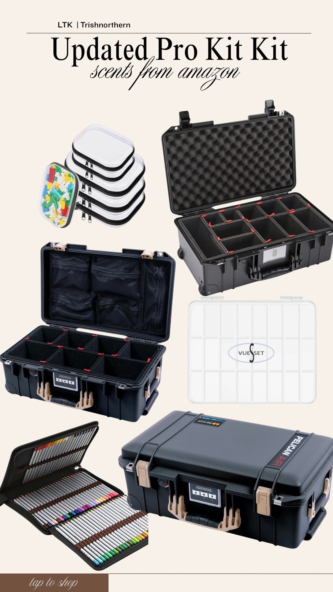 Updated pro makeup kit from Amazon

#LTKSaleAlert #LTKWedding #LTKBeauty