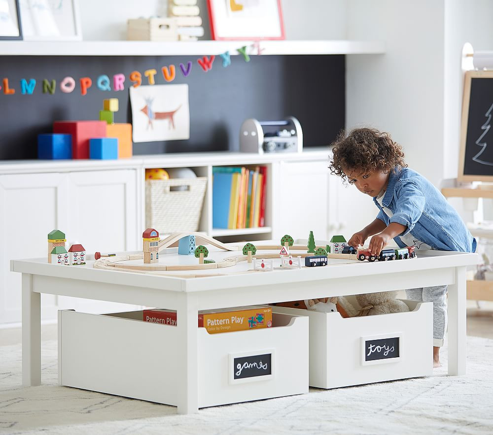 Carolina Grow-With-You Activity Table (49") | Pottery Barn Kids
