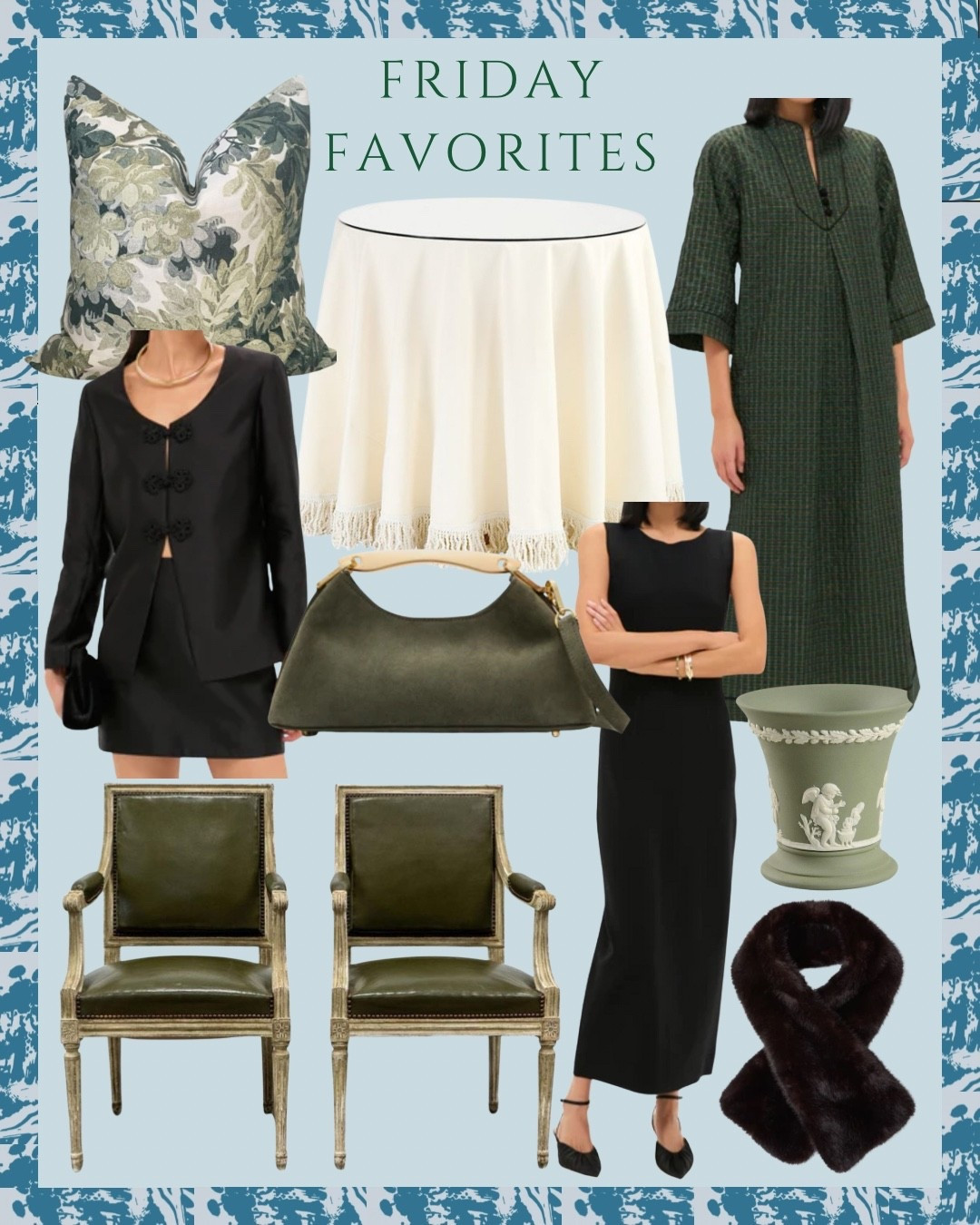 Friday Favorites ✨✨✨ 

Skirted table, fall dress, fall coat, purse, throw pillow 

#LTKStyleTip #LTKHome