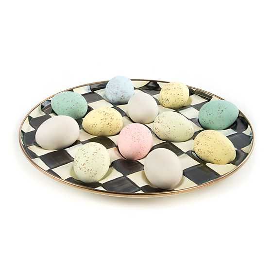 Courtly Check Egg Plate | MacKenzie-Childs