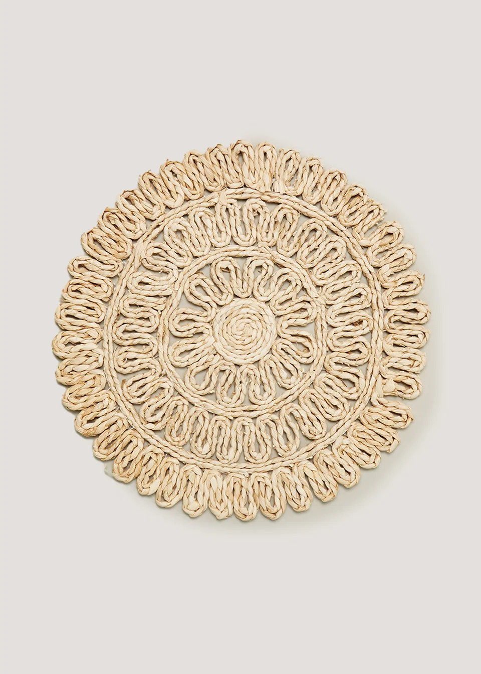 Natural Woven Placemat (38cm) | Matalan (UK)