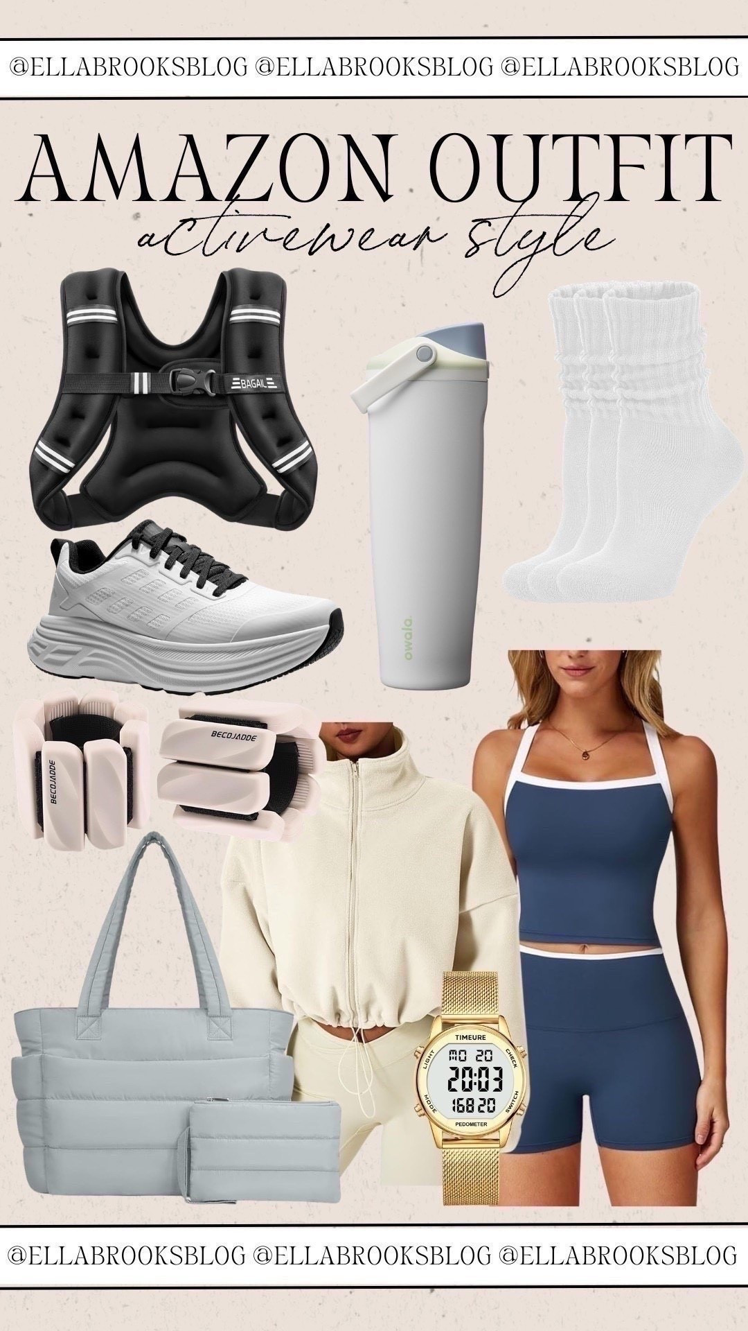 Amazon spring activewear style!

Matching set, Athleisure, athletic sneakers, walking vest, active outfit,
Amazon fashion, spring style

#LTKootd #LTKfitnessgoals #LTKActive