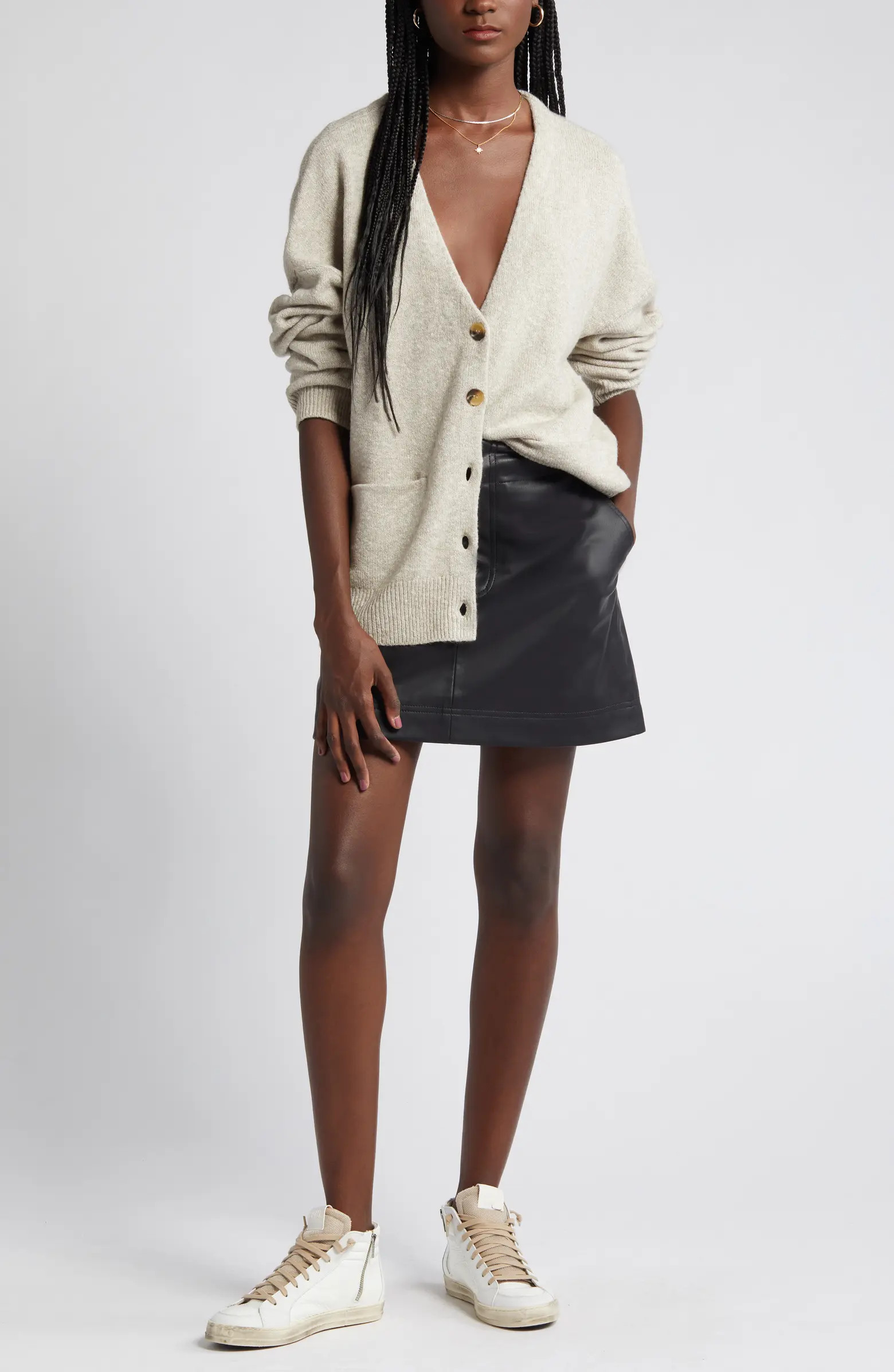 Treasure & Bond Clean Oversize Cardigan | Nordstrom | Nordstrom